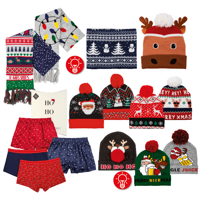 Assortiment accessoires voor heren, dames of kinderen