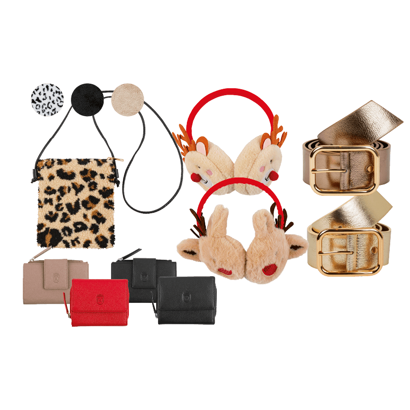 Assortiment damesaccessoires