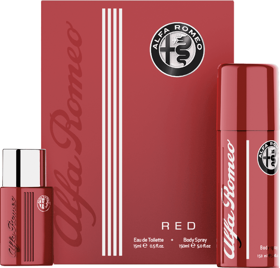 Geschenkdoos Alfa Romeo Red